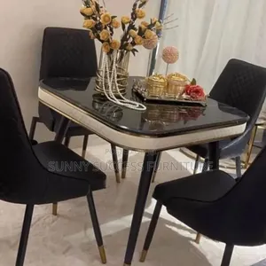 4 Seater Marble Dining Set