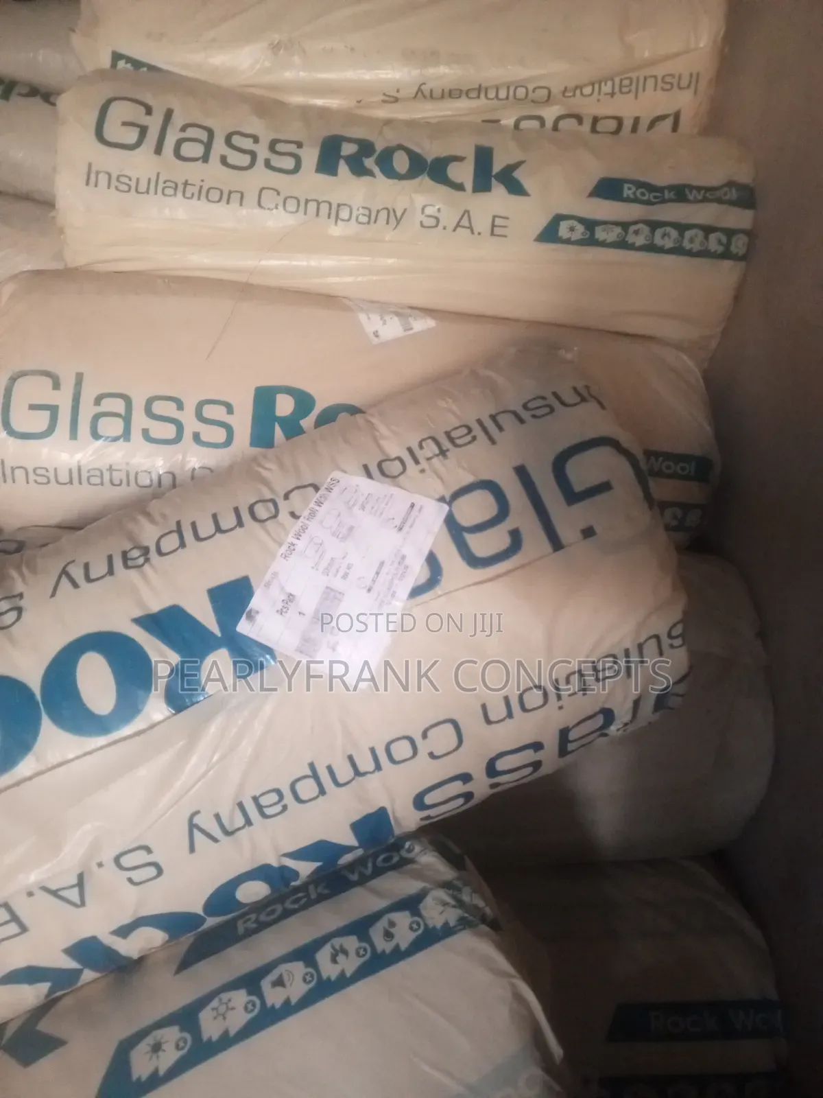 Glass Rock Wool 50mm With Wire Mesh