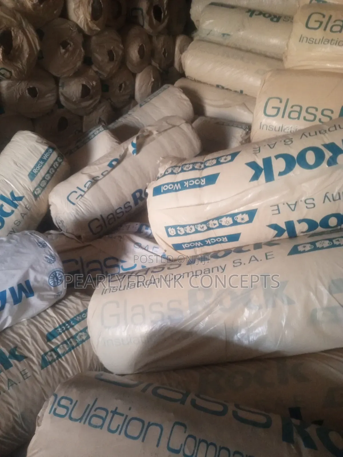 Glass Rock Wool 50mm With Wire Mesh