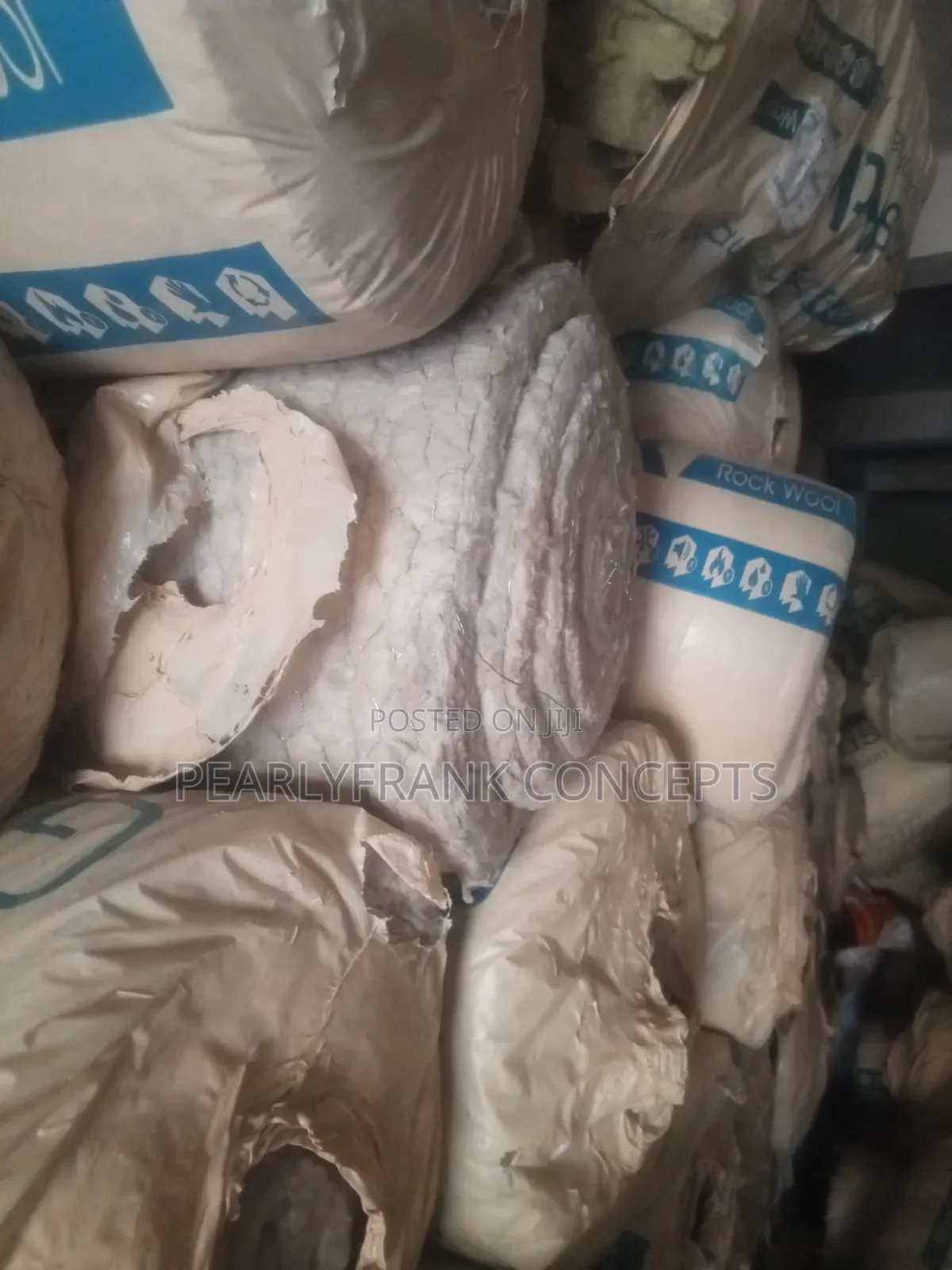 Glass Rock Wool 50mm With Wire Mesh