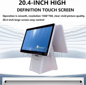 All-in-One POS Cash Register With 15.6" Dual Touch Screen,i5 ,Windows