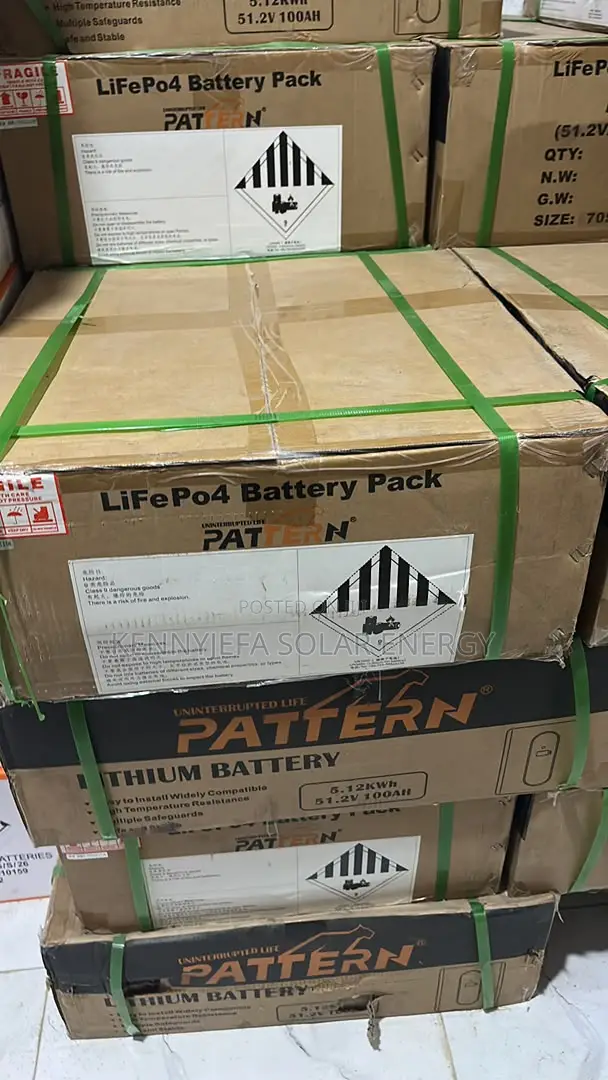 5kwh Lithium Battery Pattern With 5years Warranty