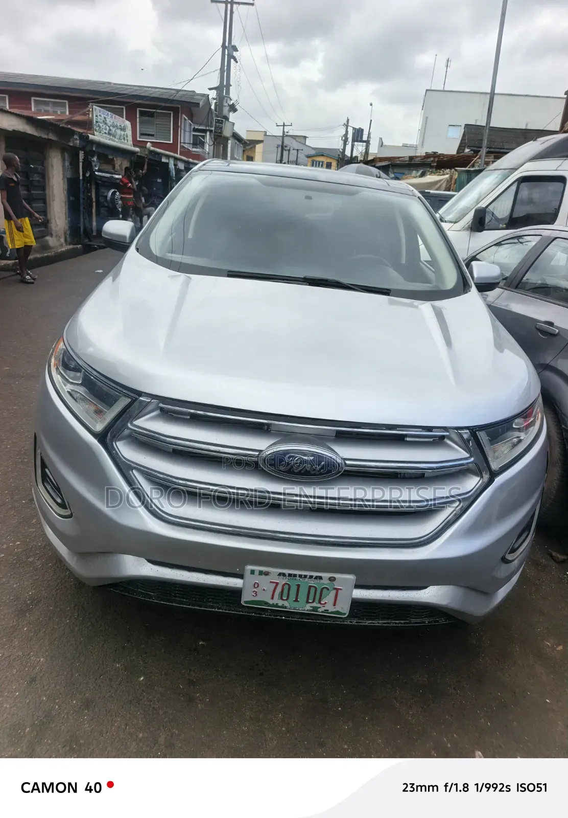 Ford Edge 2017 Silver