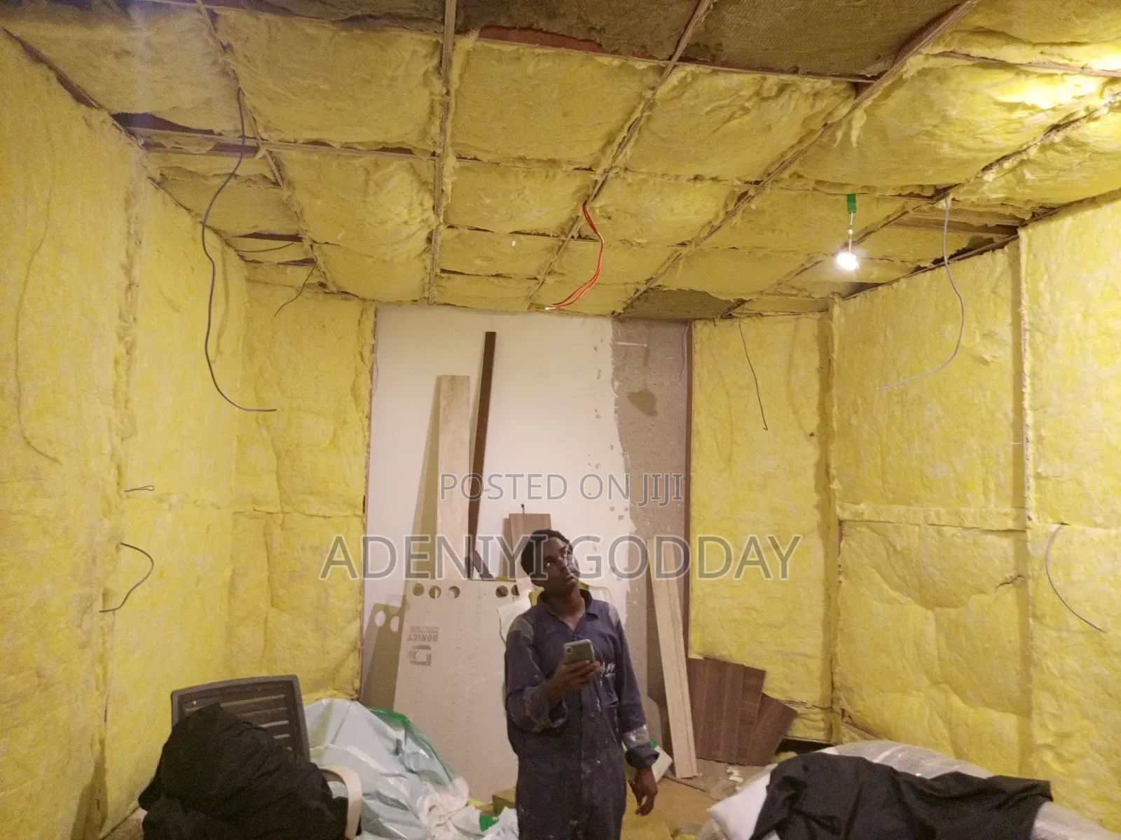 Pop Ceiling, Gypsum Board,padding, Soundproof