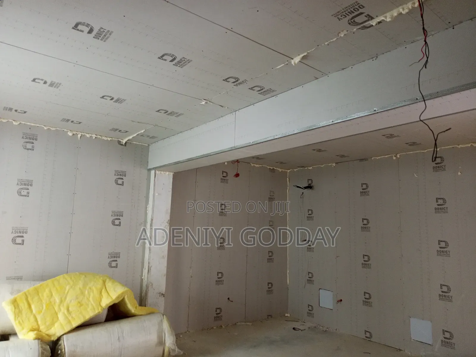 Pop Ceiling, Gypsum Board,padding, Soundproof