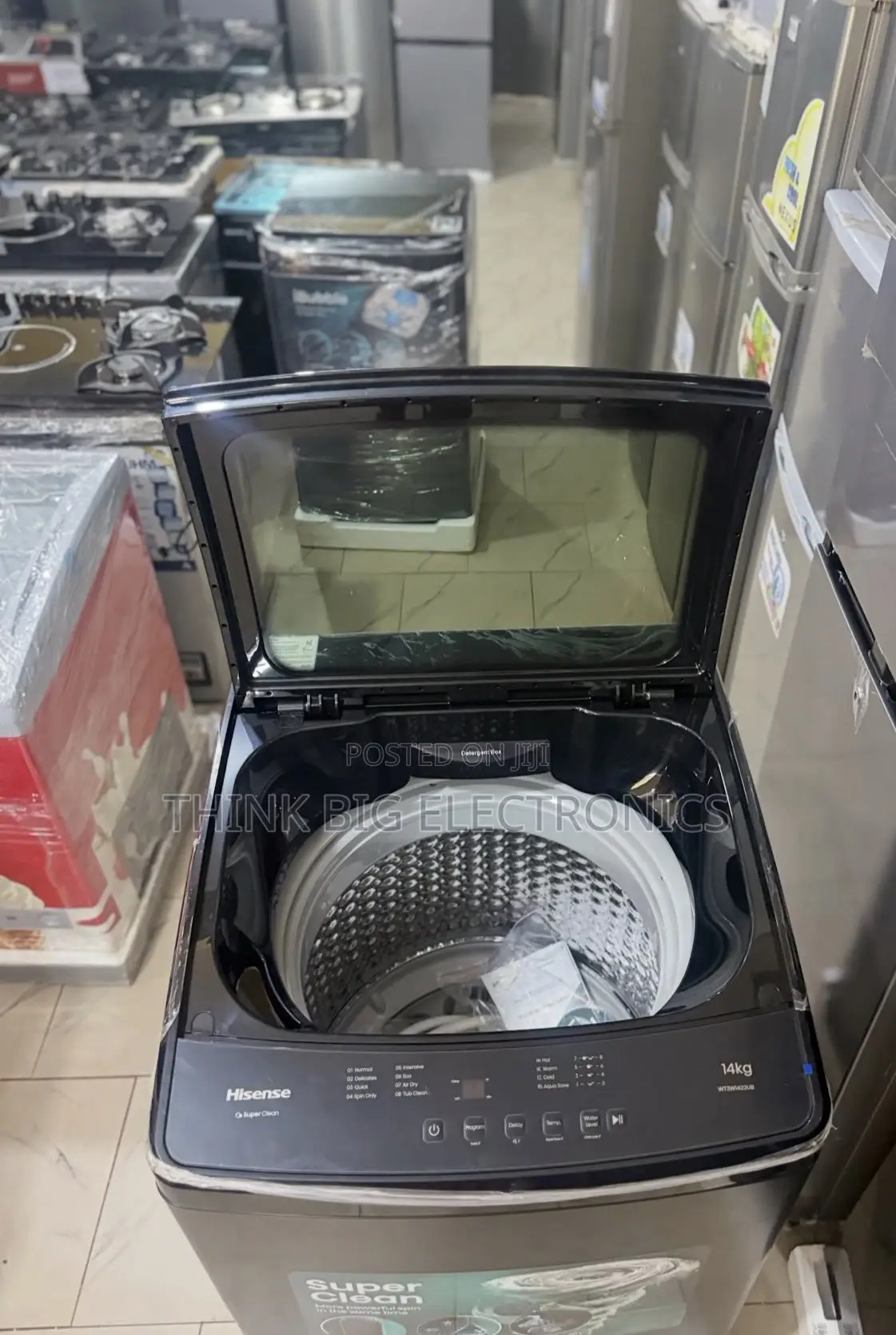 Hisense 14kg Top Load Automatic Washing Machine (Super Clean)