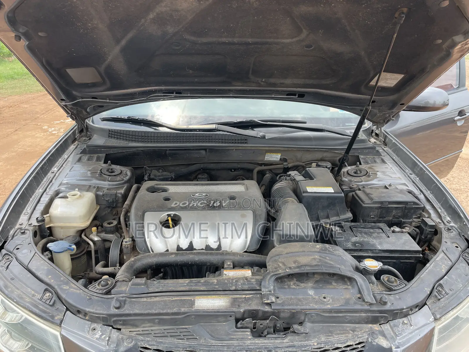 Hyundai Sonata 2008 Gray