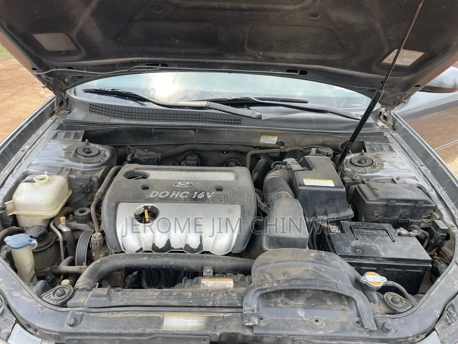 Hyundai Sonata 2008 Gray