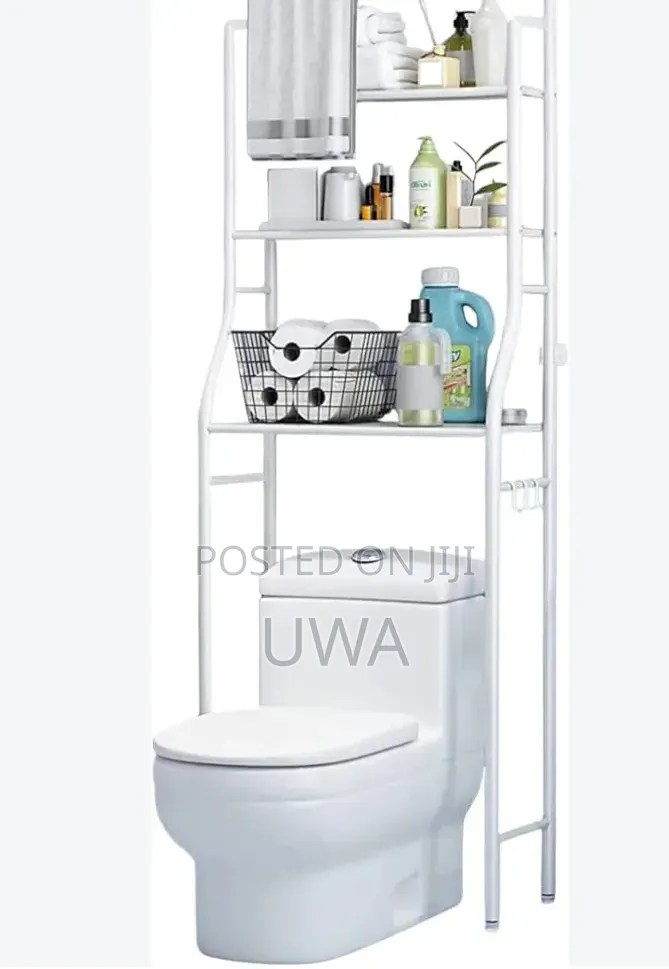 Freestanding Multi-Layer Bathroom Rack Over WC/Washing Machine
