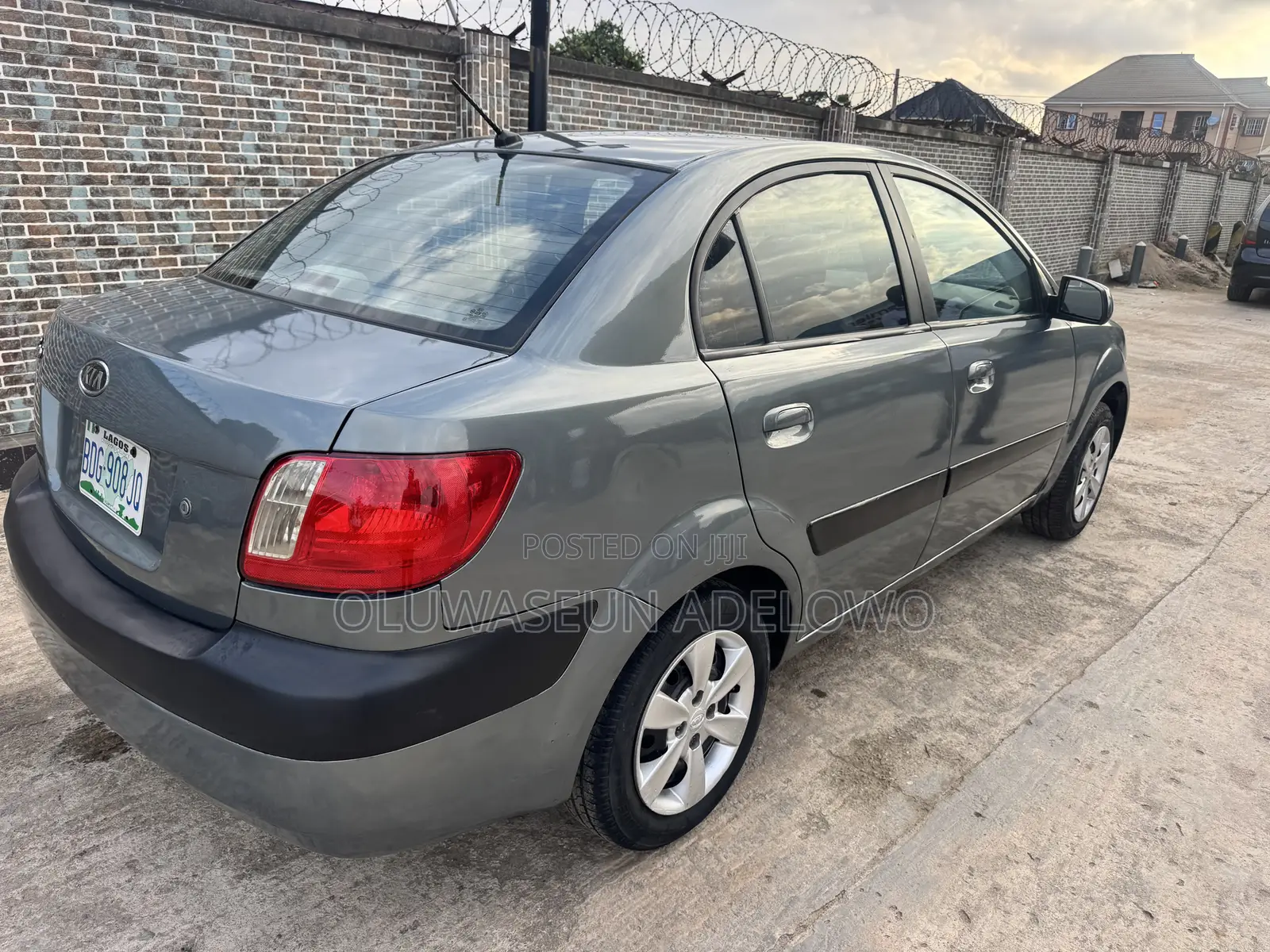 Kia Rio 1.6 LX 2009 Gray
