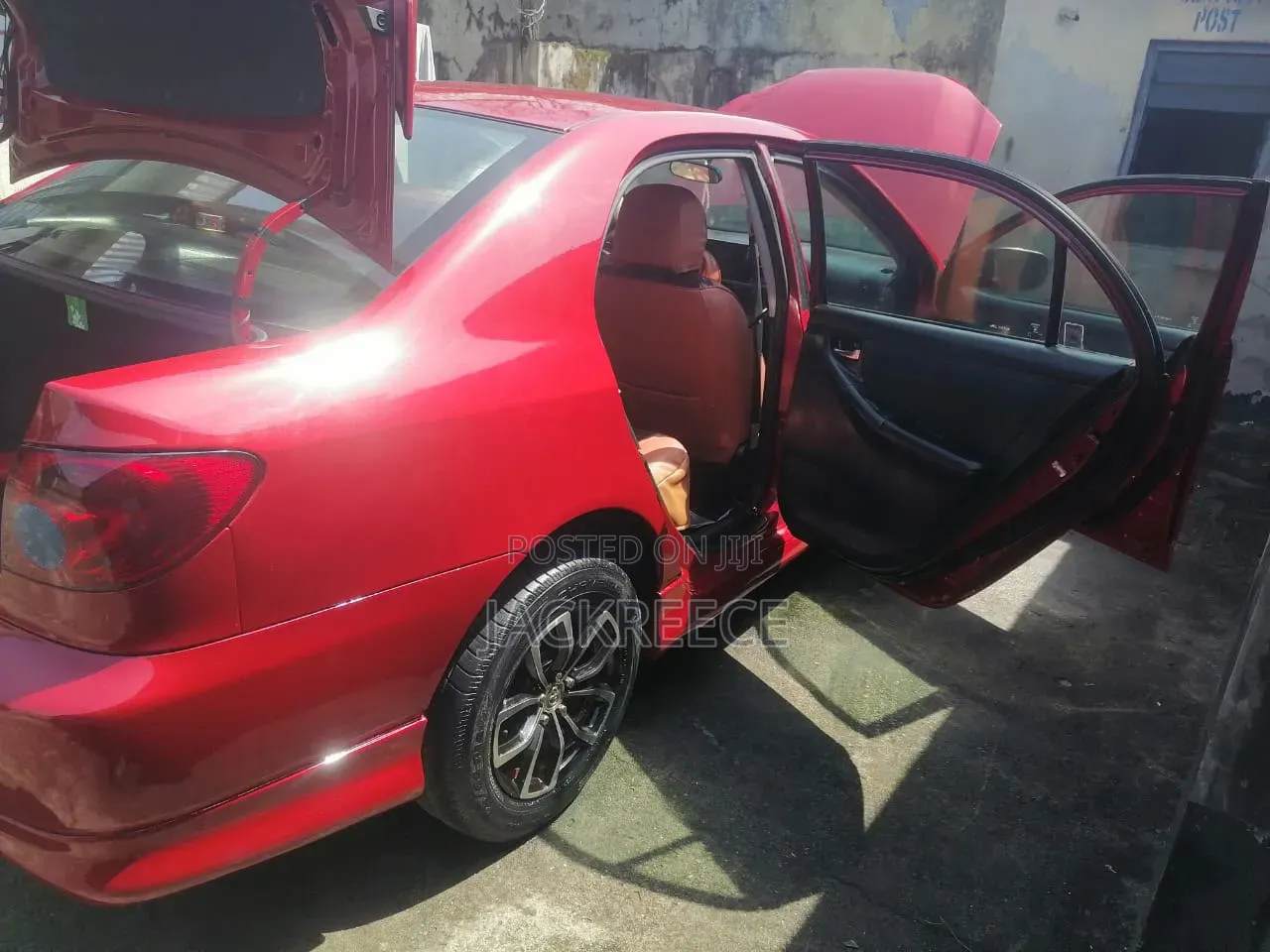 Toyota Corolla 2005 Red