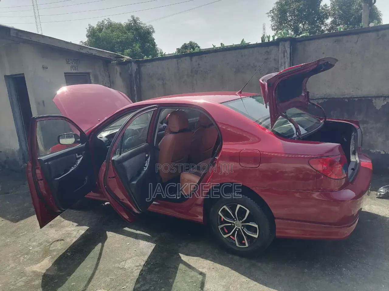 Toyota Corolla 2005 Red