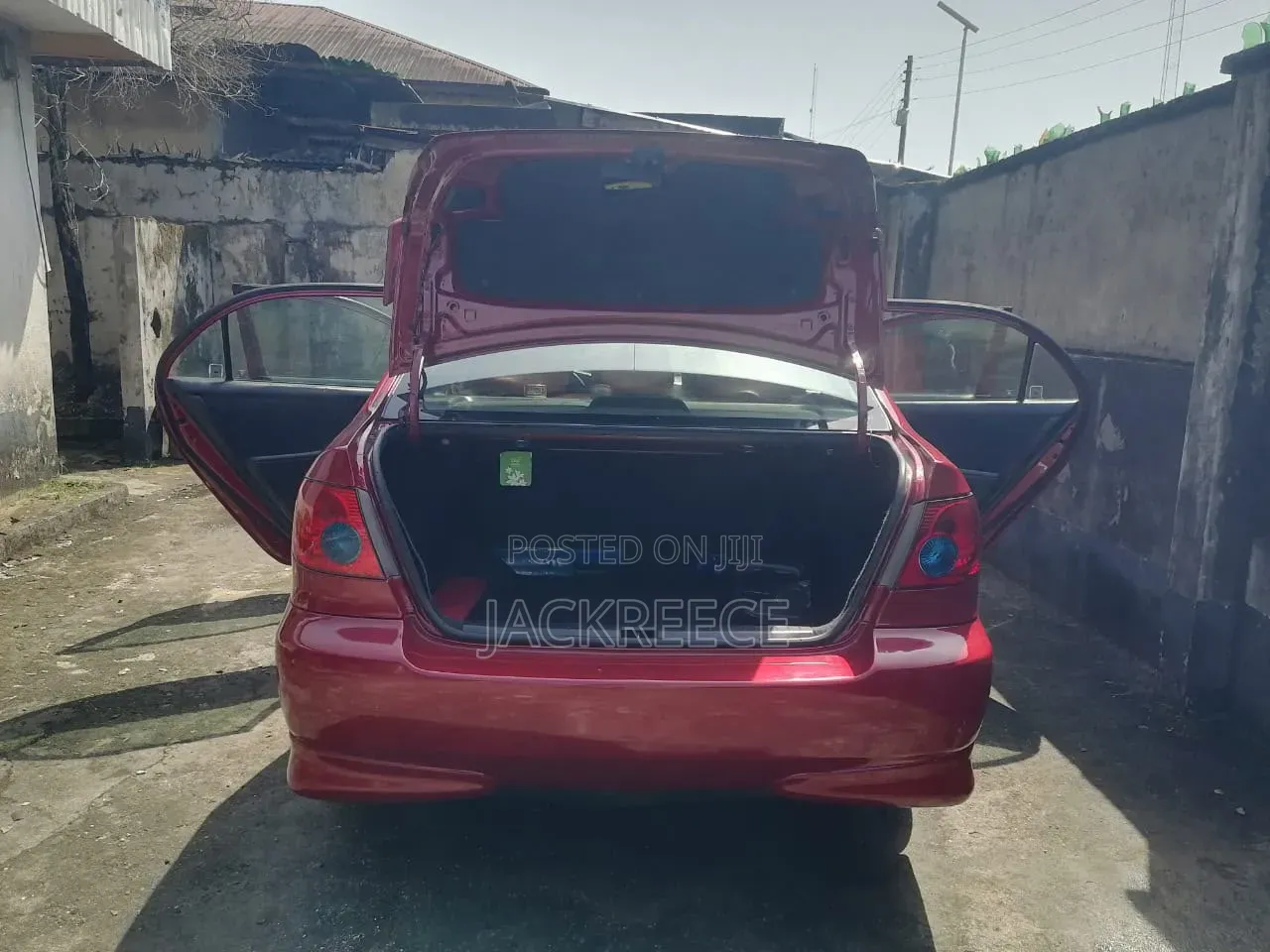 Toyota Corolla 2005 Red