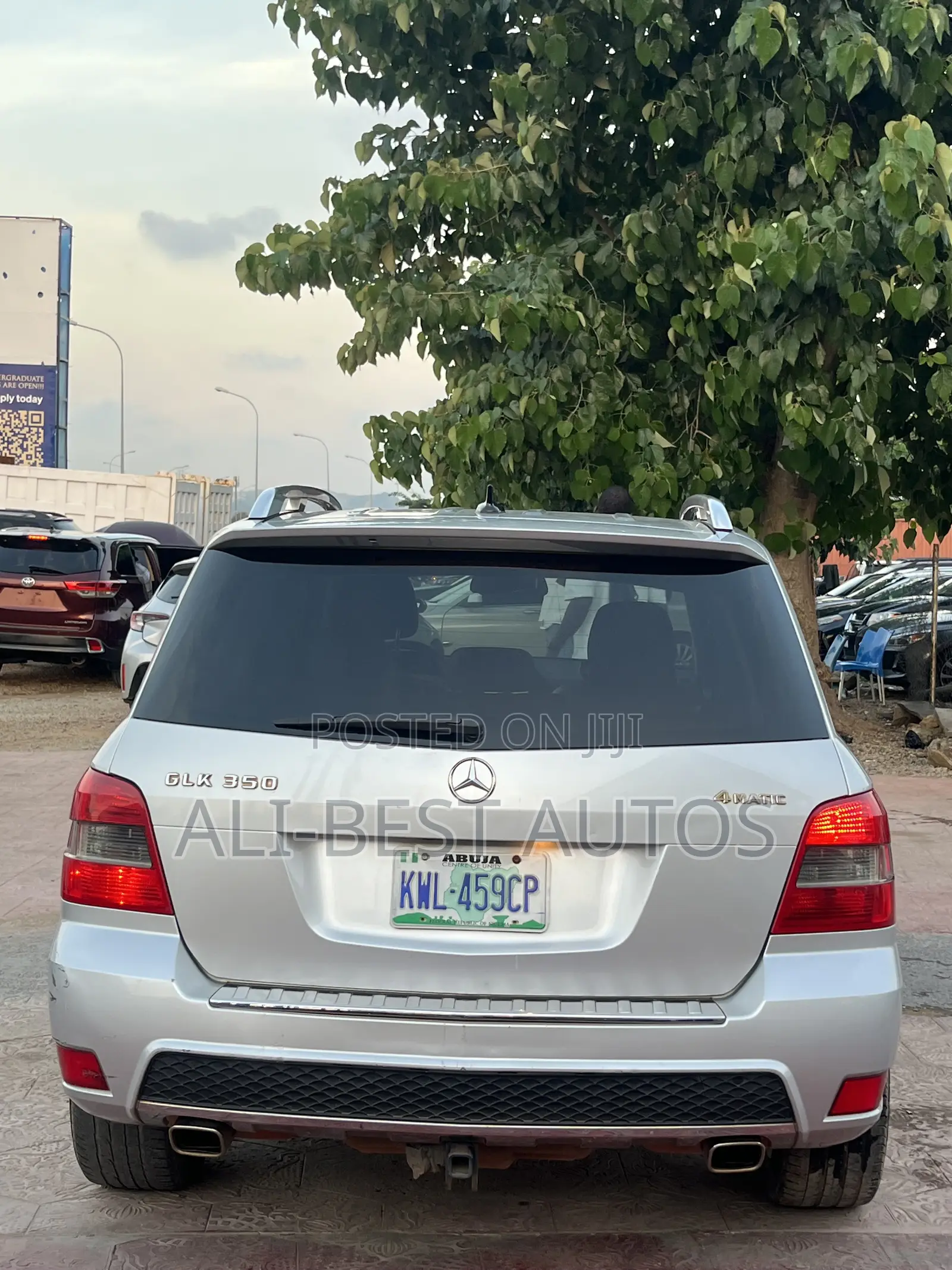 Mercedes-Benz GLK-Class 2012 Silver