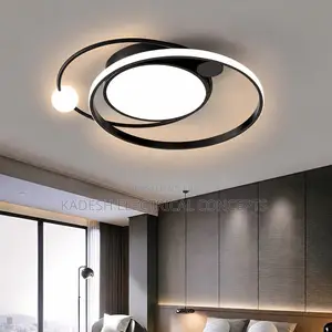 Minimalist Ring Led Ceiling Lamp for Bedroom Dining Room Living