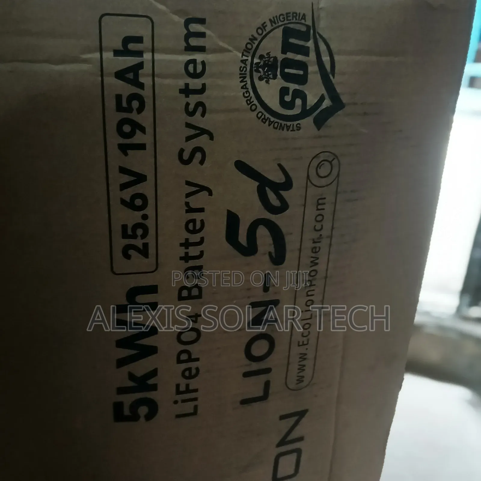 5kwh 24v Eco Lion Solar Lithium Battery