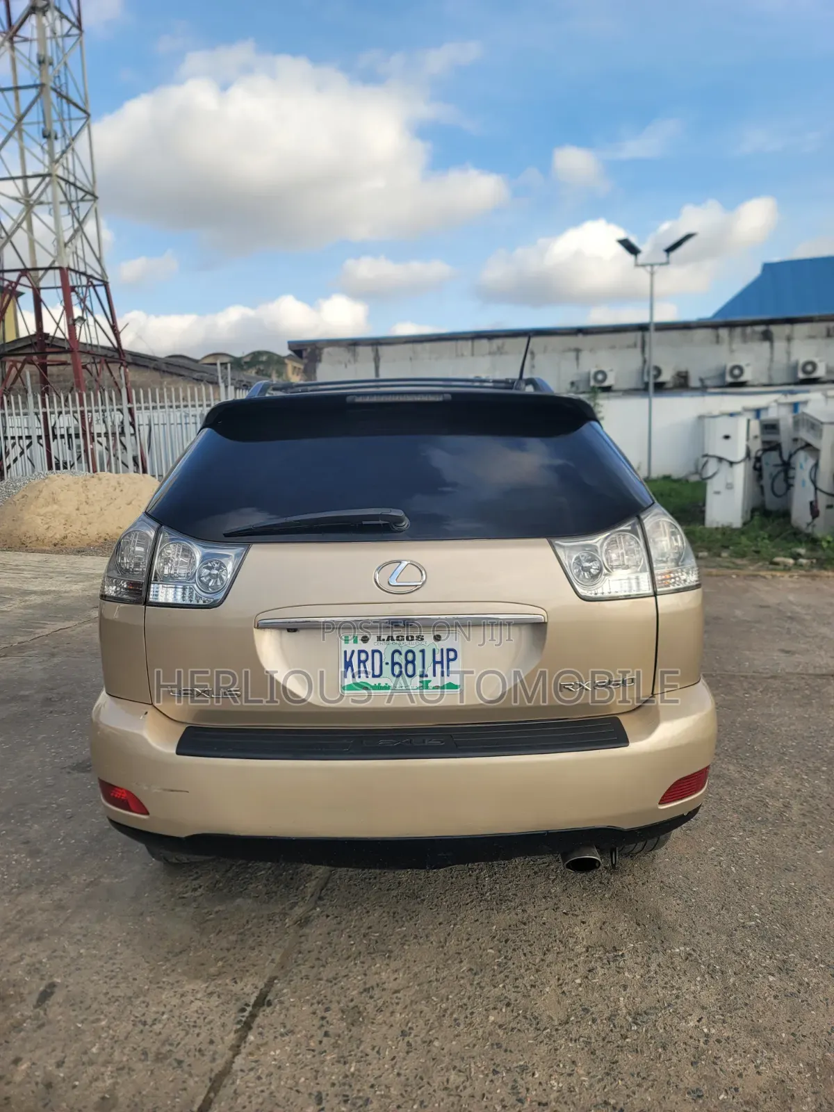 Lexus RX 350 AWD 2009 Gold