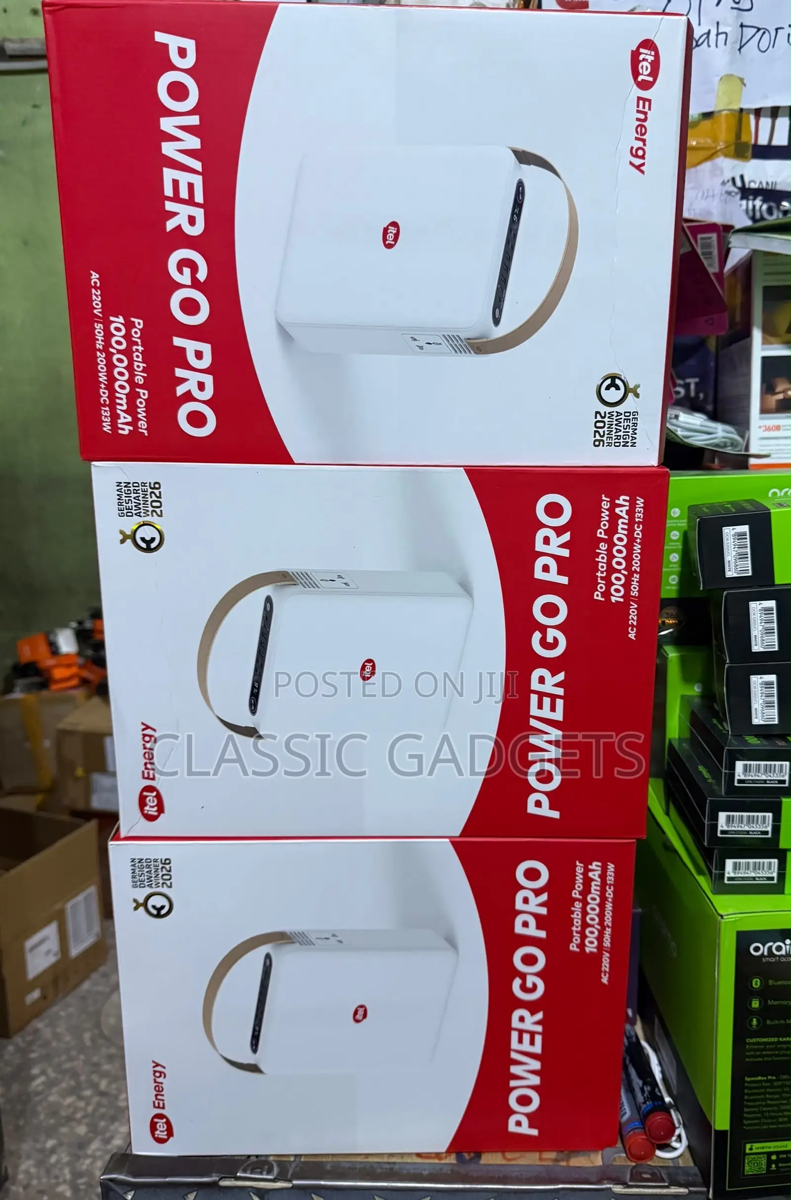 Itel Power Go Pro 320wh Potable Power Station