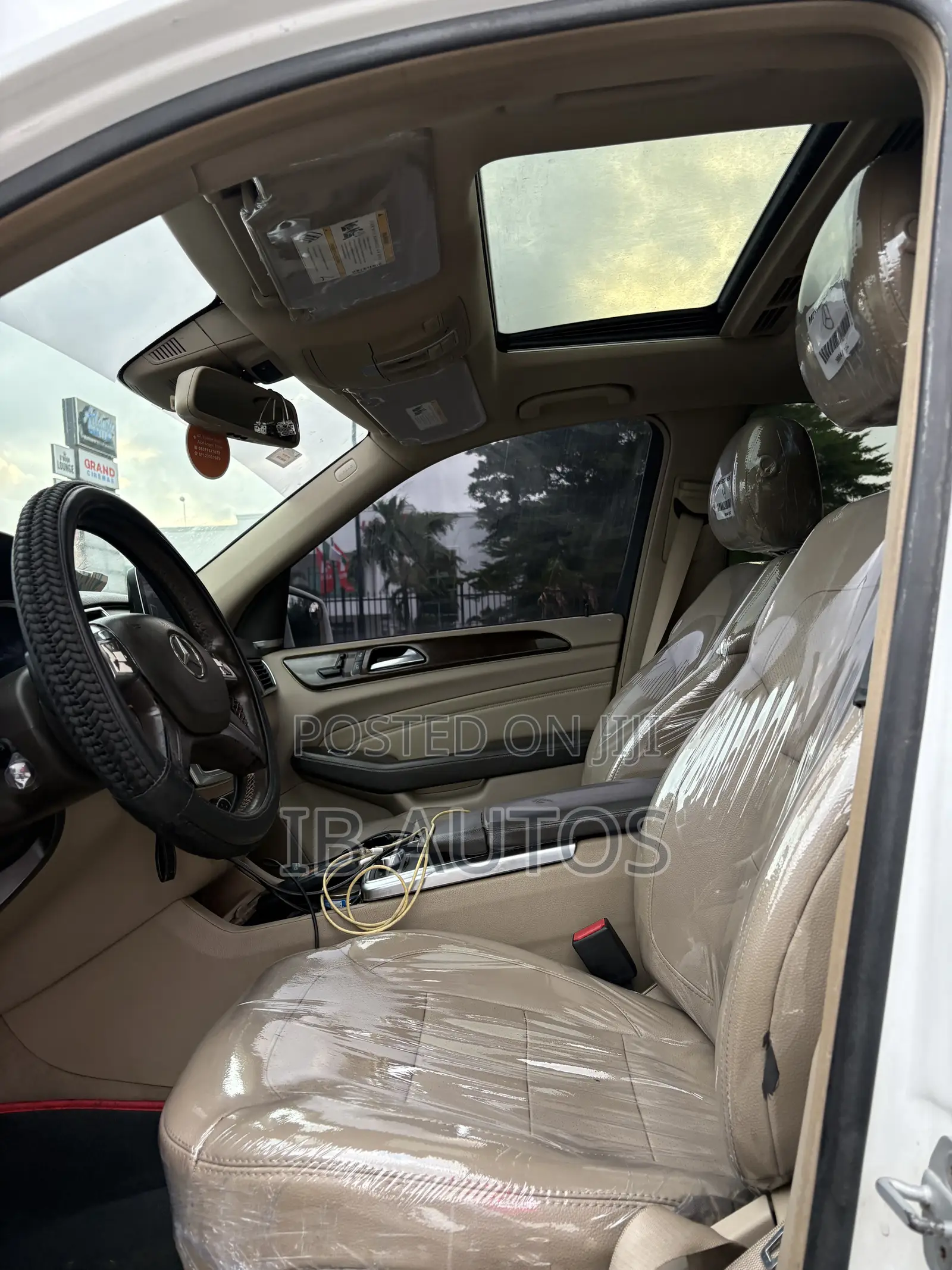 Mercedes-Benz M Class ML 350 4Matic 2012 White
