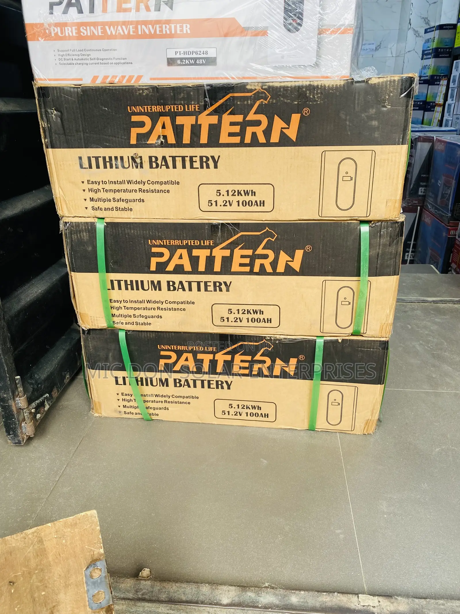 Pattern 5kwh Lithium Battery