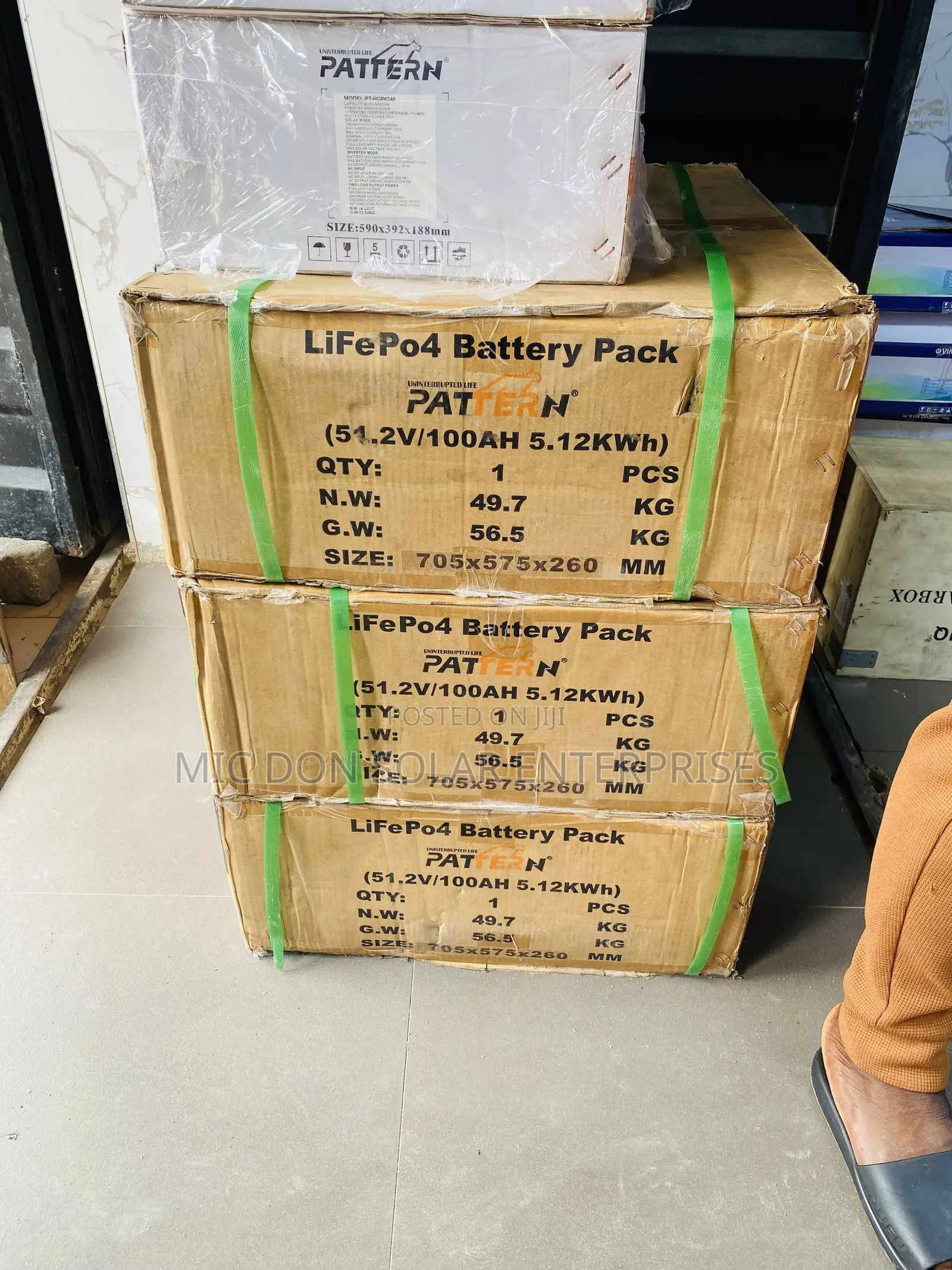 Pattern 5kwh Lithium Battery