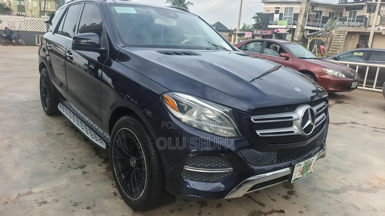 Mercedes-Benz GLE-Class 2017 Blue