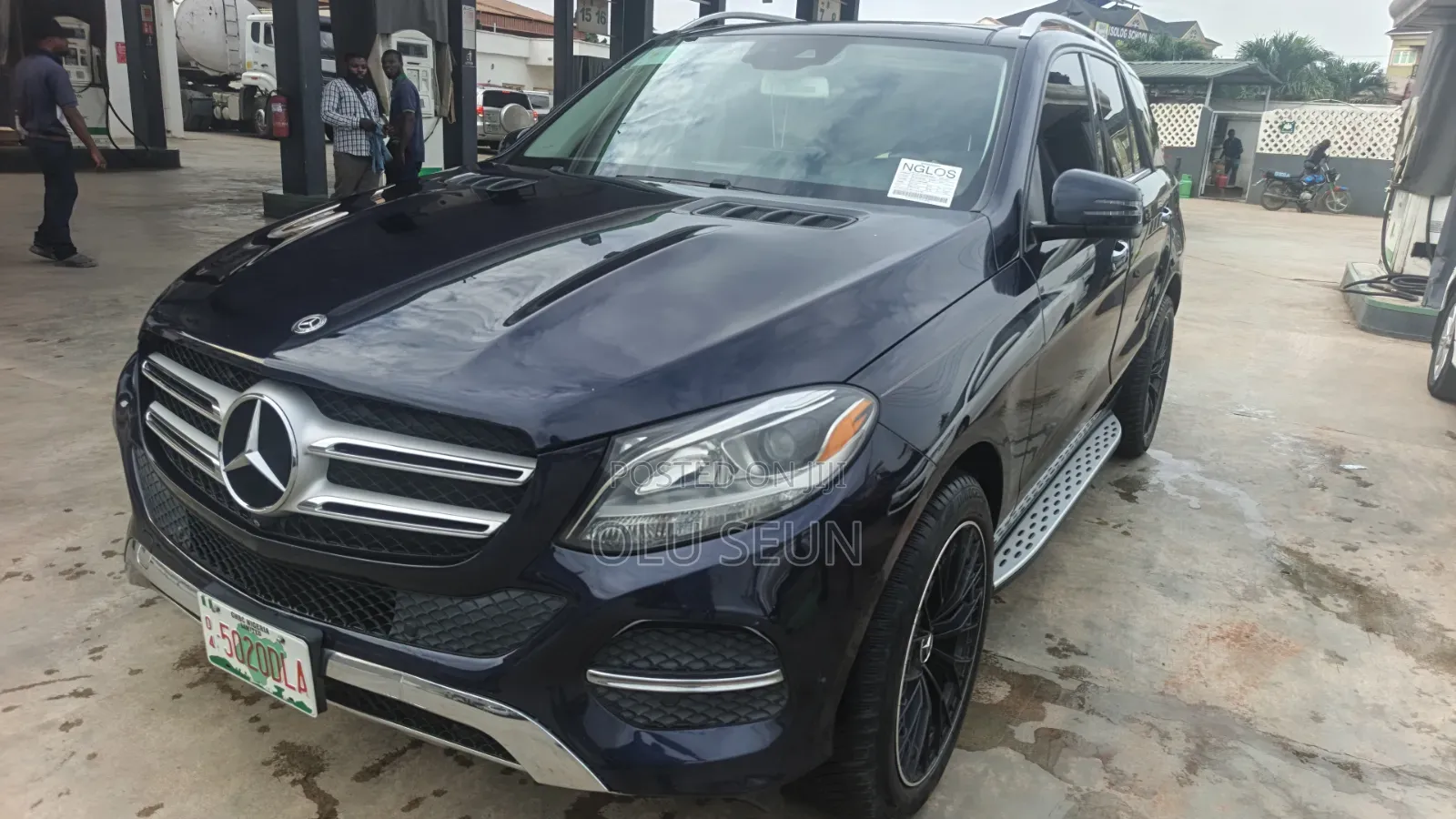 Mercedes-Benz GLE-Class 2017 Blue