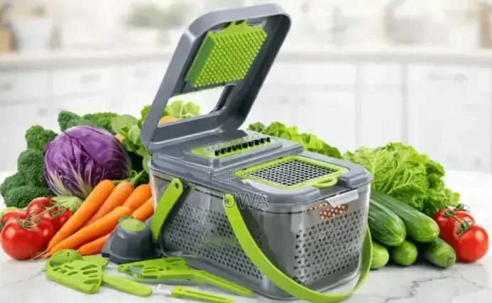 22in1 Multifunctional Vegetable Chopper, Slicer Dicer Container