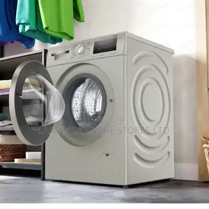 Bosch Front-Load Silver Automatic Washing Machine