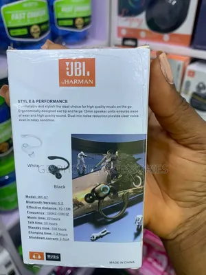 JBI MK-67 True Wireless Bluetooth 5.2 Earbuds With Ear Hook