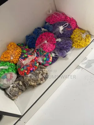 Color Stone, Pebbles and Shells