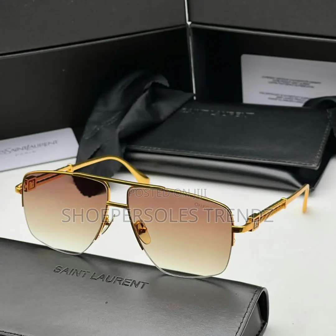 Omega Unisex Retro Sunglasses