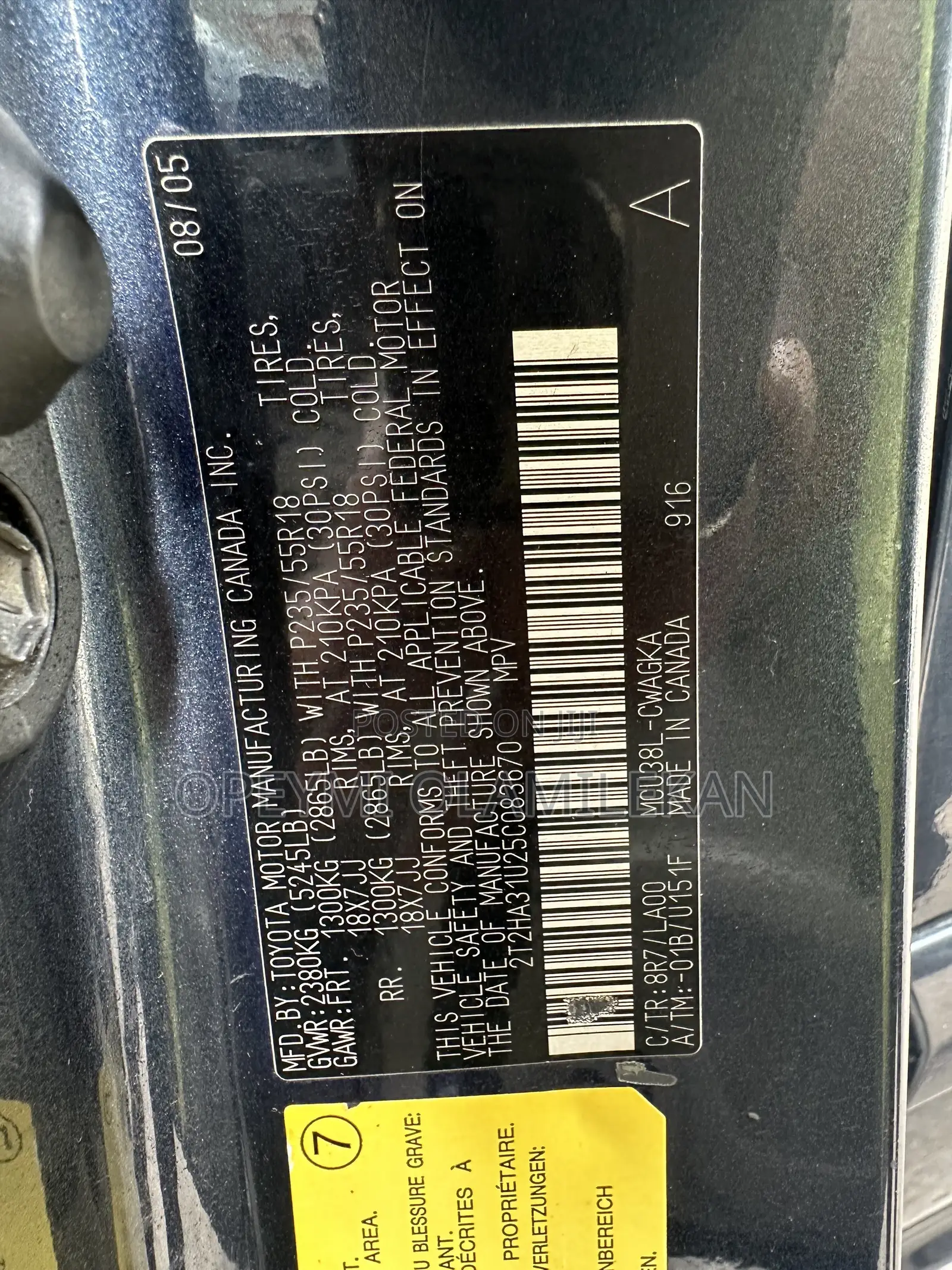 Lexus RX 330 2006 Gray