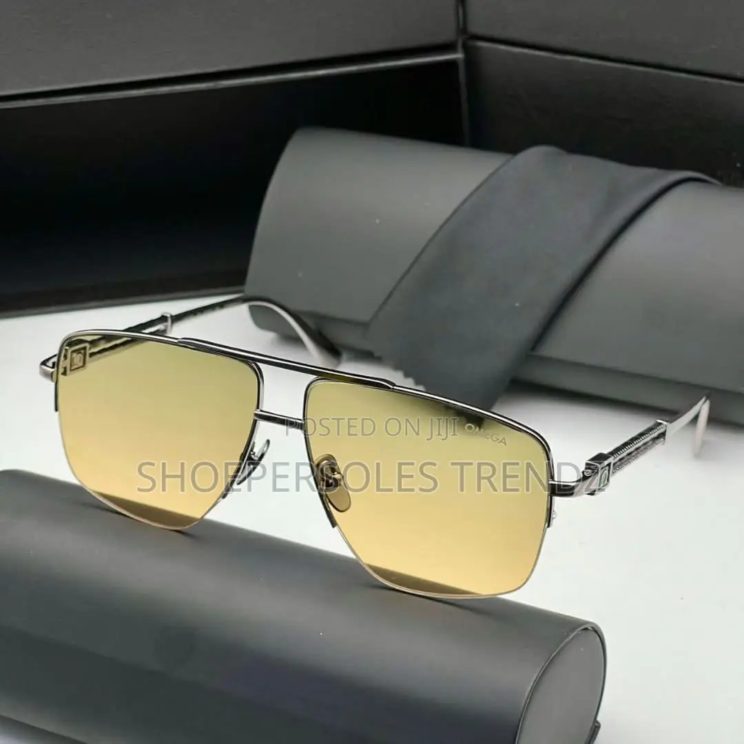 Omega Unisex Retro Sunglasses