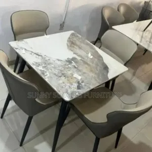 4 Seater Marble Top Dinning Table