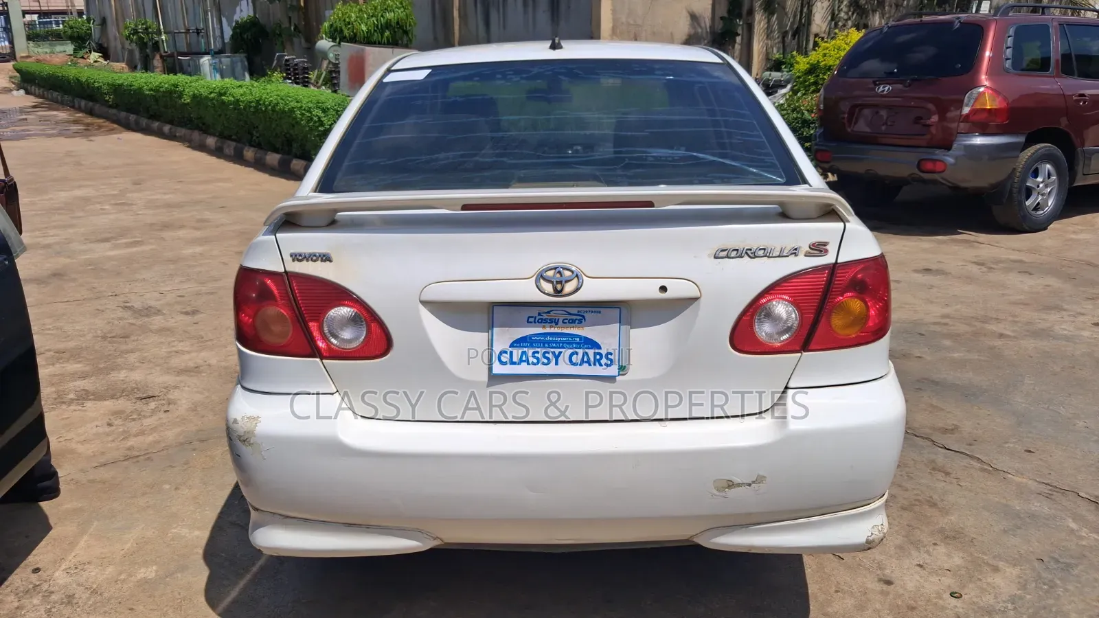 Toyota Corolla S 2004 White