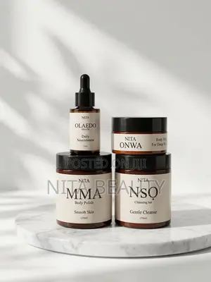 Nita Beauty Complete Body Care Set – 4-Piece Natural Body Care