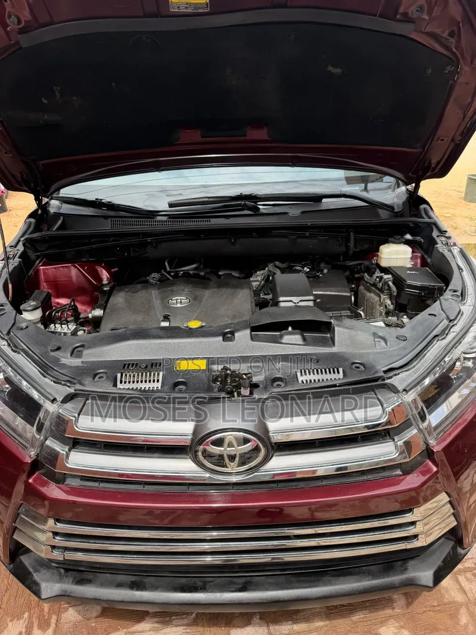 Toyota Highlander 2017 Red