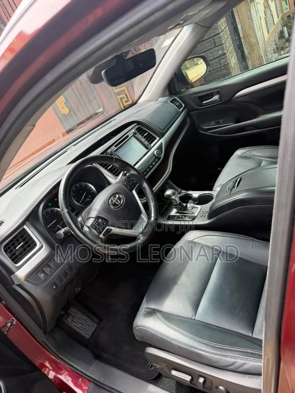 Toyota Highlander 2017 Red