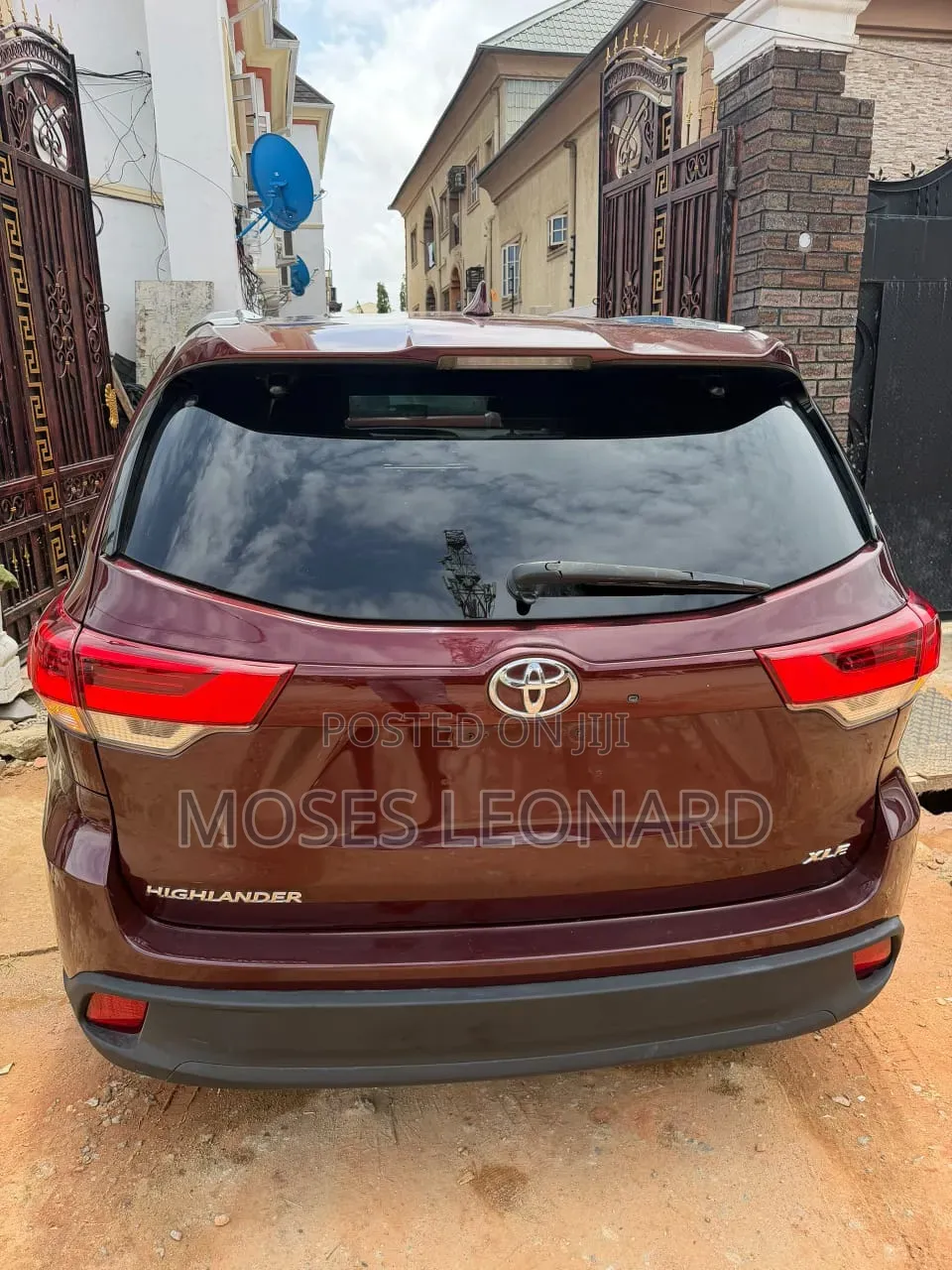 Toyota Highlander 2017 Red