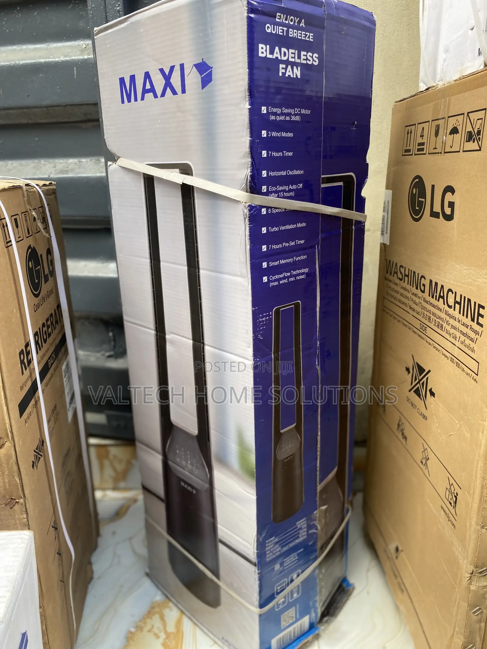 Maxi Bladeless Fan – Modern Cooling Technology