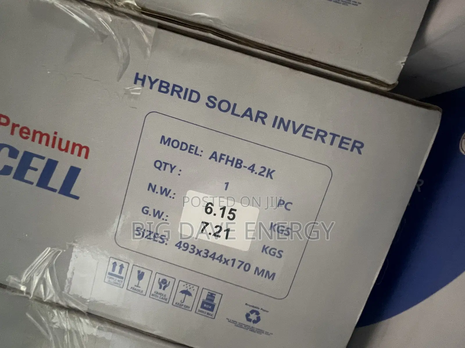 Africel 4.2kva 24v Hybrid Inverter