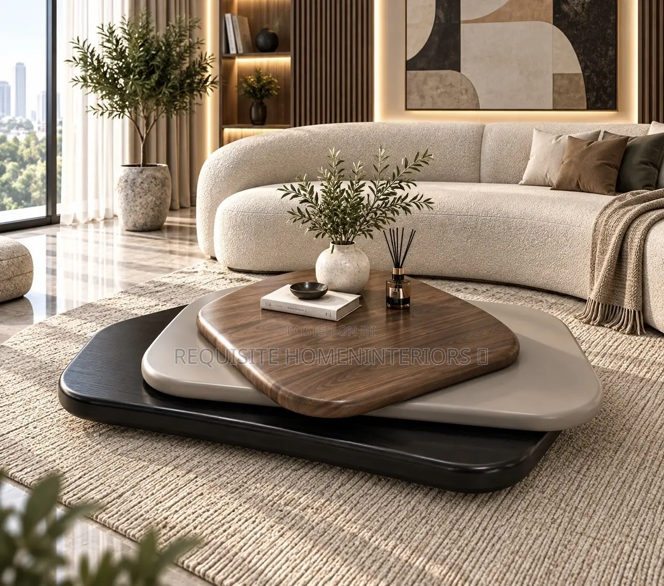 Swivel Center Table