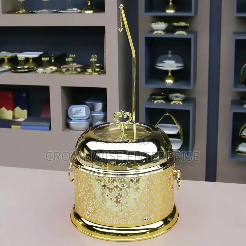 Gold Chaffing Dish