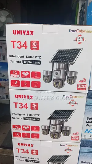 T34 Triple Lens Intelligent PTZ CCTV Camera