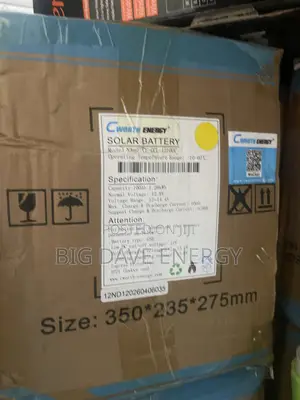 1.28kw 12v Cworth Lithuim Battery
