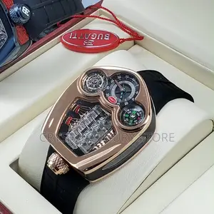 Jacob and Co Bugatti Quality Luxury Men Automatic Engine Wristwatch