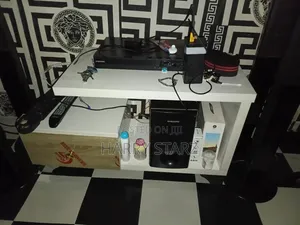 White Coloured TV Stand for Your Sitting Room