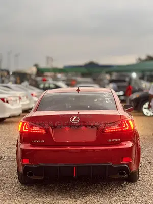 Lexus IS 250 2008 Red