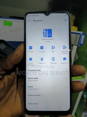 Tecno Spark 7 32 GB Silver